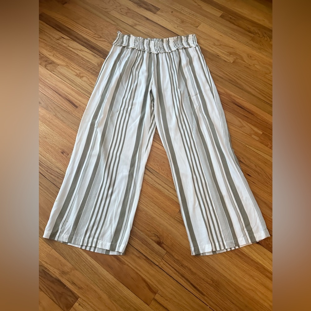 Stripe High Waist Pant